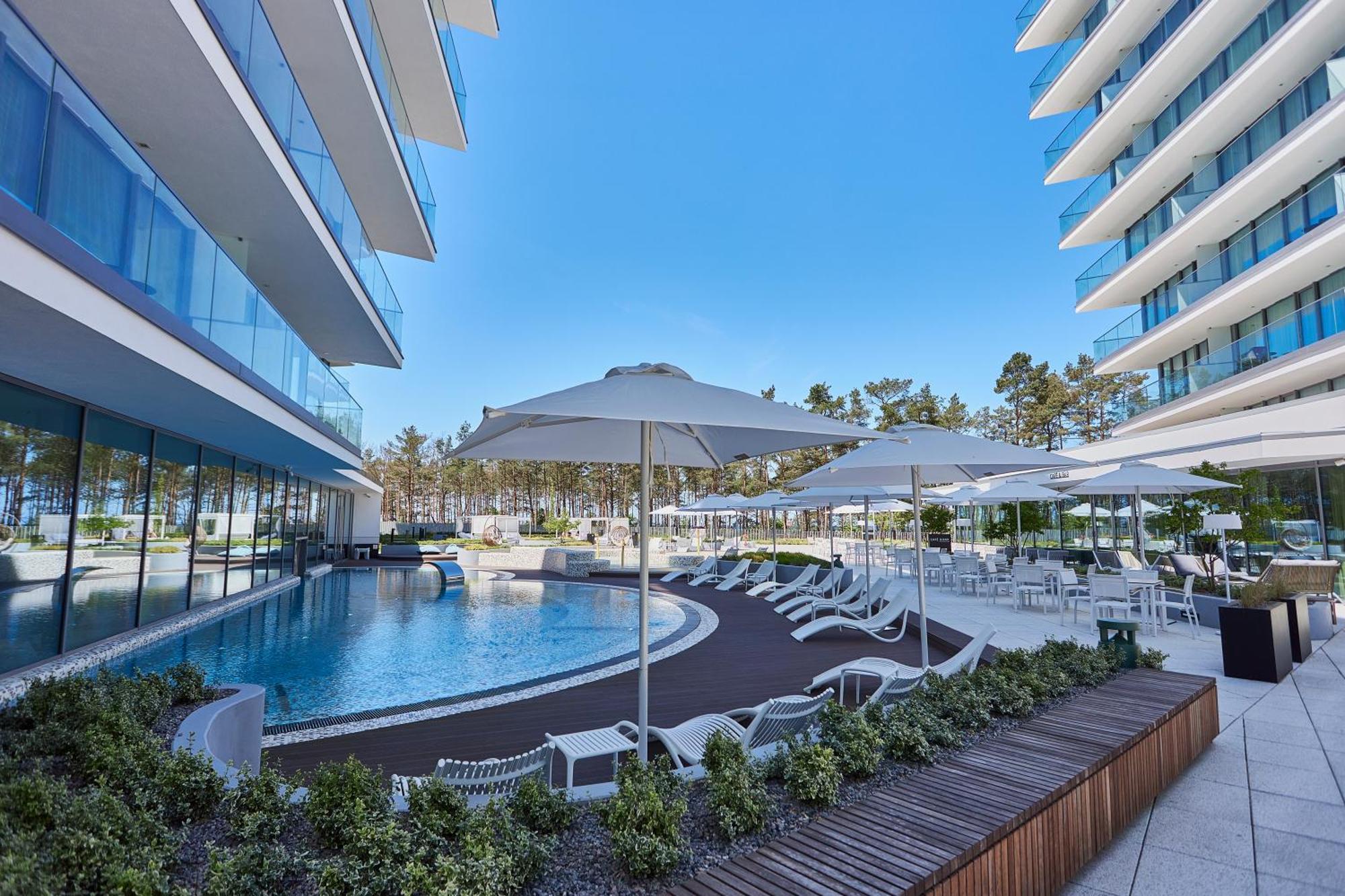 Wave Sea View Private Apartment - A864 Miedzyzdroje Luaran gambar