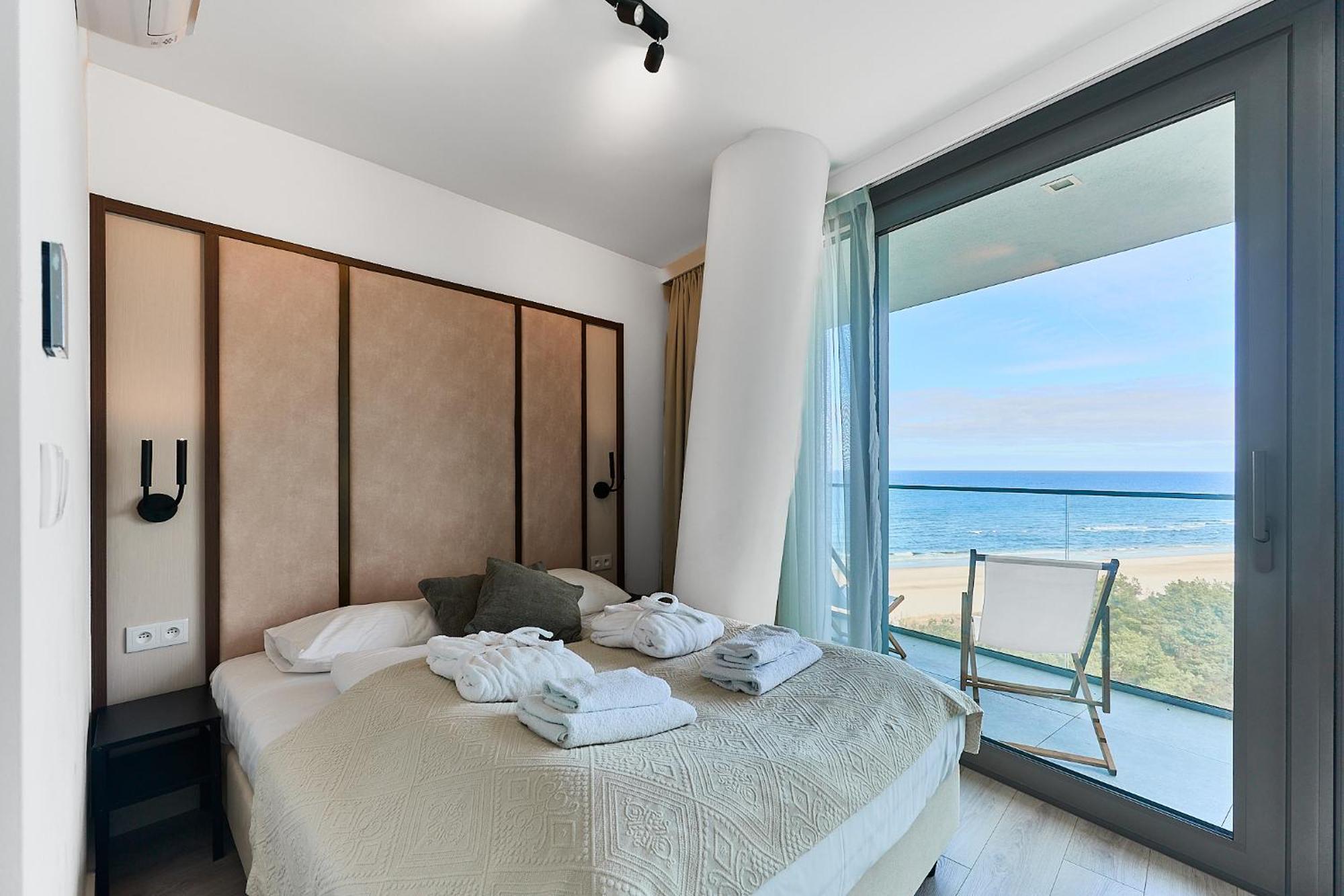 Wave Sea View Private Apartment - A864 Miedzyzdroje Luaran gambar